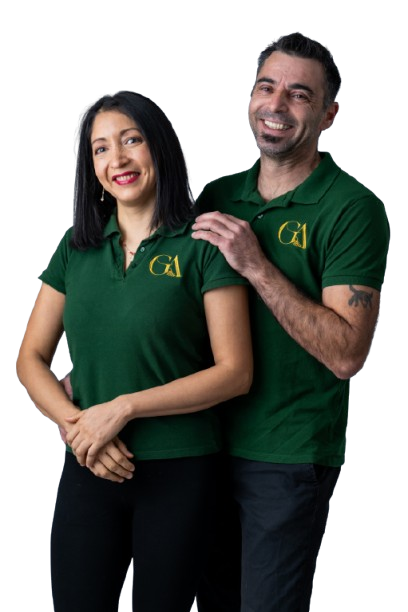 El equipo de Gardenia Alvarado, listo para prestar sus manos al servicio de tu relajación con los masajes antiestrés personalizados.